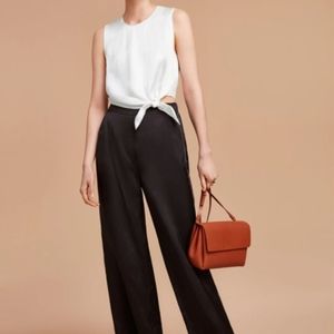 Wilfred tie blouse, sz M